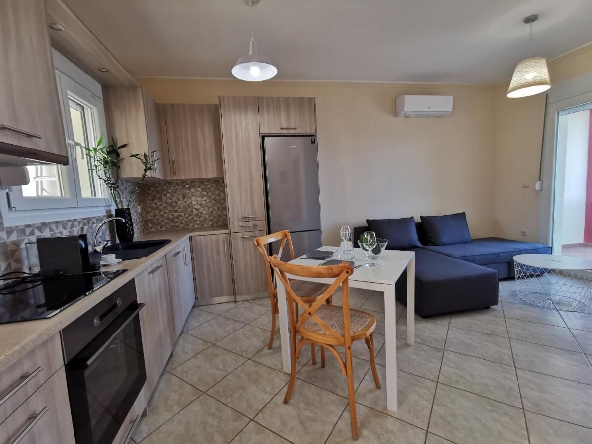 Marine Apartments Venetiko Paralia Agias Foteinis Dış mekan fotoğraf