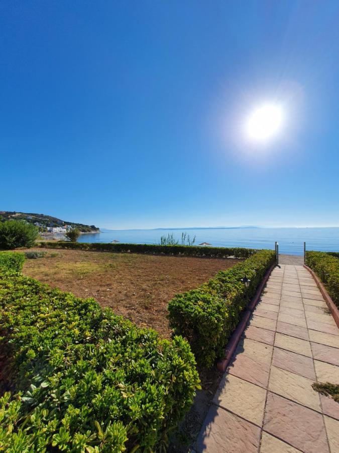 Marine Apartments Venetiko Paralia Agias Foteinis Dış mekan fotoğraf